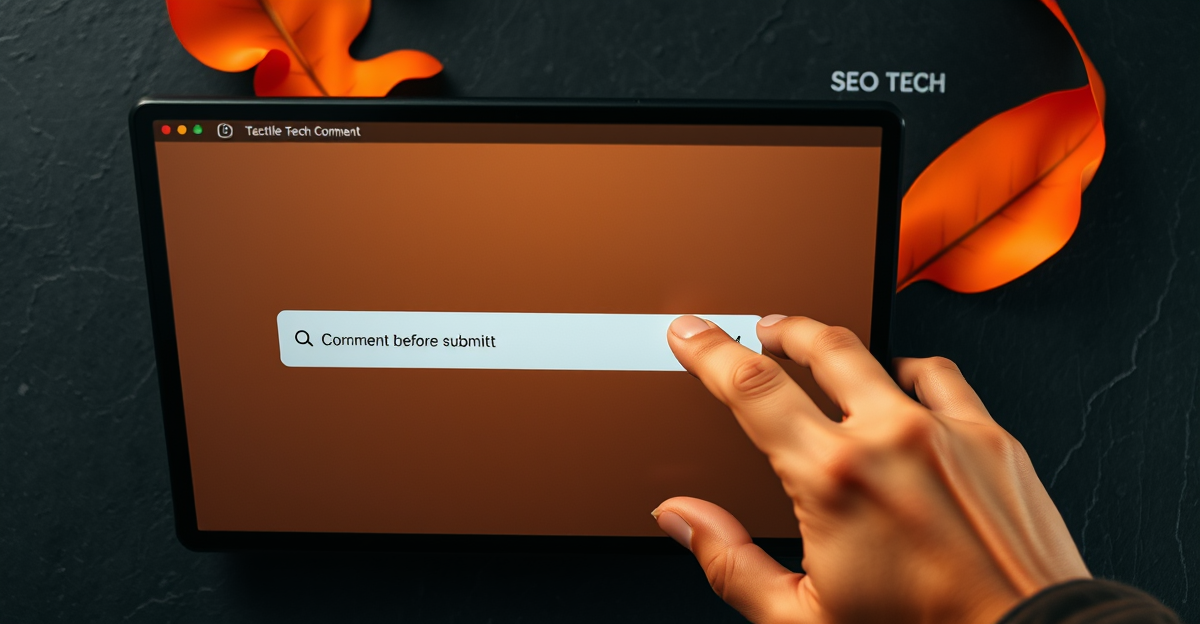 Prefilling an approved comment draft into a blog form